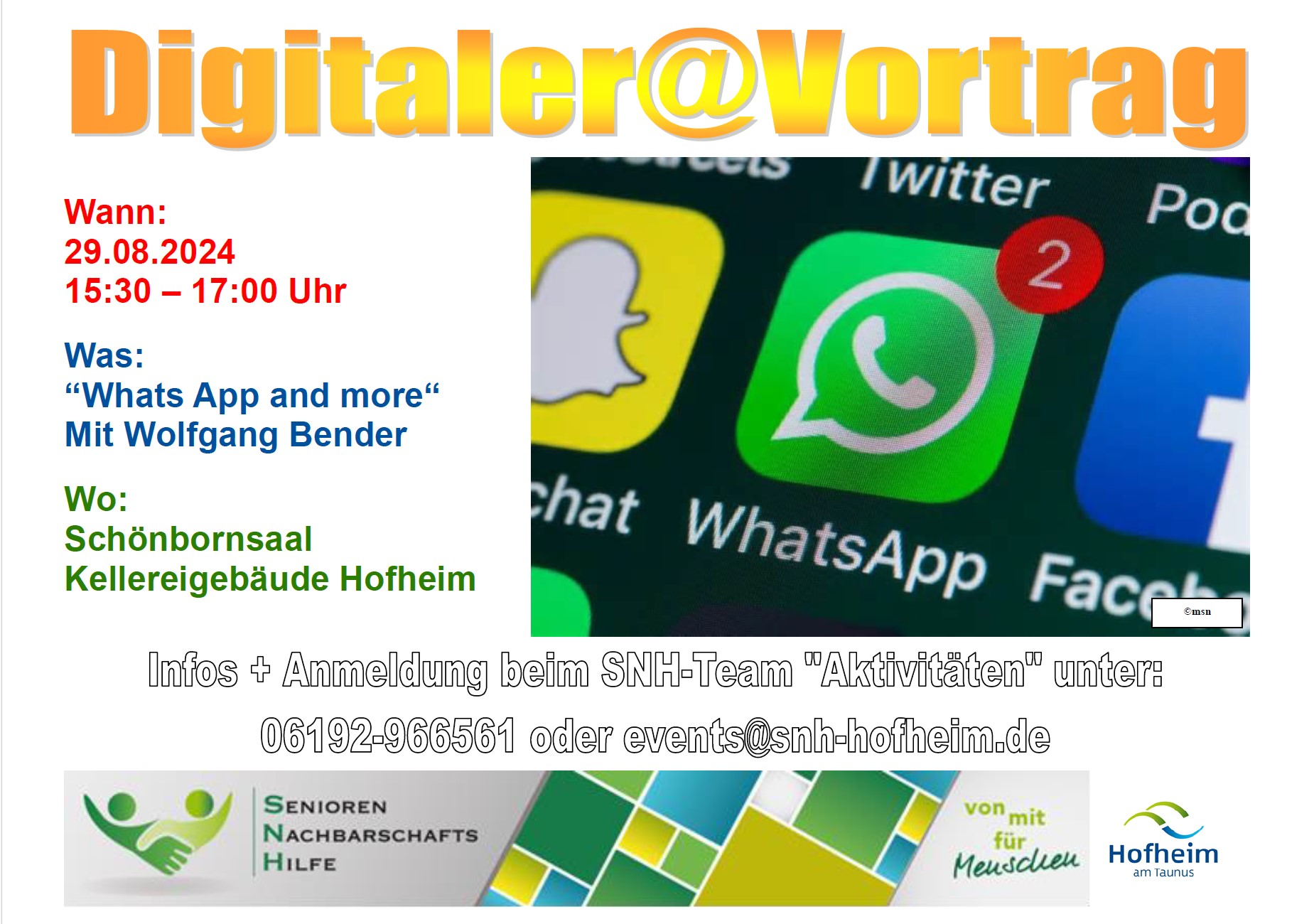 Digitaler Vortrag 29.08.2024